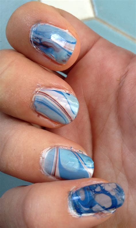 Dont Mis It Marble Nail Art Diy