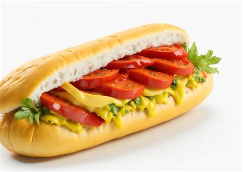 Premium Ai Image Italian Hot Dog