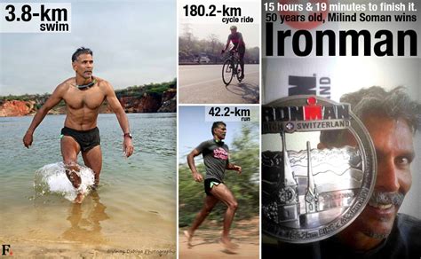 The Ironman Milind Soman Just Completed The Toughest Triathlon In The World Clamor World