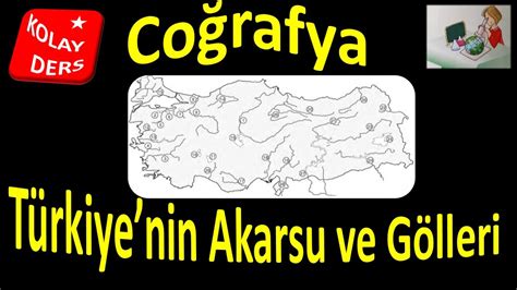 Türkiye nin akarsu ve gölleri Harita Çalışması YouTube