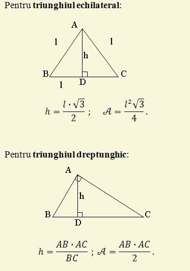 Perimetru Triunghi Dreptunghic Formula Si Exemple De Calcul