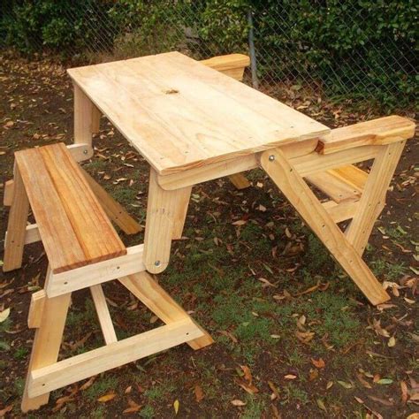 Amazing Picnic Table Ideas To See More Visit👇 Folding Picnic Table Plans Folding Picnic Table