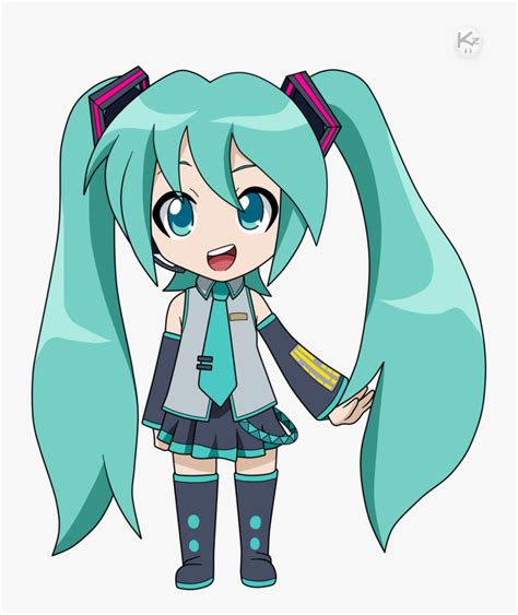 Transparent Hatsune Miku Chibi Png Miku Hatsune Chibi Png Png