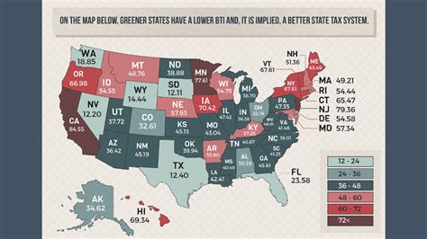 Best State For Paying Your Small Business Taxes Infographic