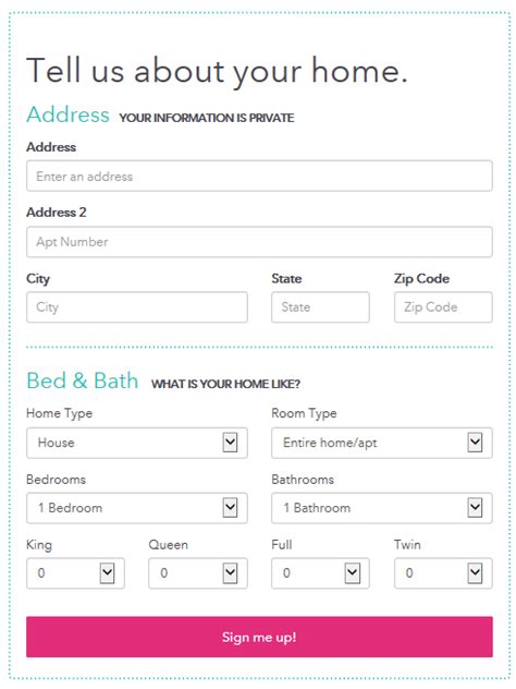 5 Examples Of Web Form Design Best Practices