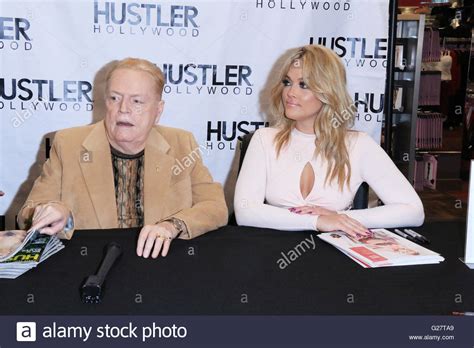 The Grand Opening Of Larry Flynts Hustler Club Featuring Larry Flynt