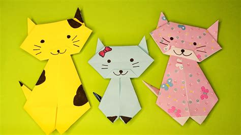 Origami Cat Body Easy Easy Tutorial For Beginners I Simply Easy Origami YouTube
