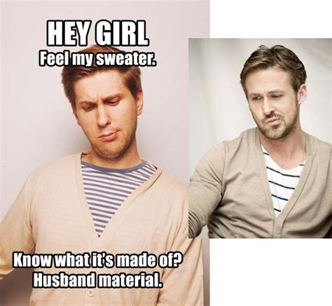 This Ryan Gosling Look Alike Recreated Some Hey Girl Memes For Wife