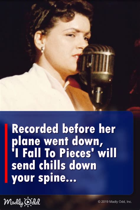Patsy Cline Is A Legend — Recorded Before Her Plane Went Down I Fall