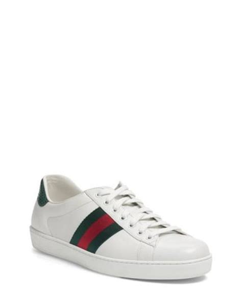 Lyst Gucci New Ace Sneaker In White For Men