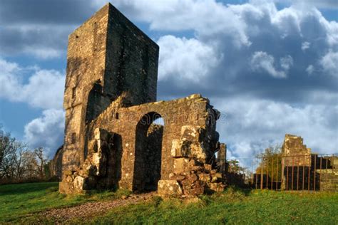 Mugdock Castle Stronghold Of The Clan Graham Scotland Uk Stock
