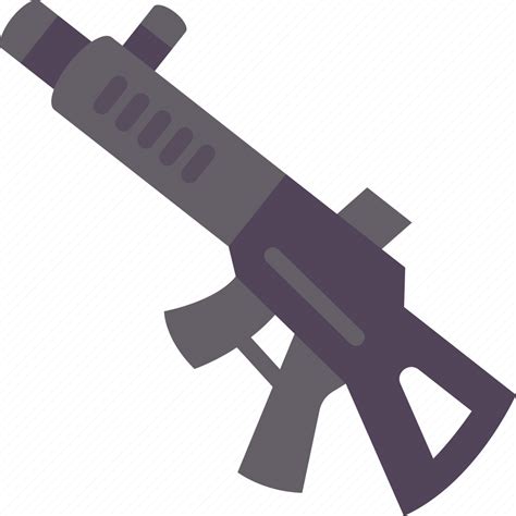 Rifle Assault Gun Weapon Automatic Icon Download On Iconfinder