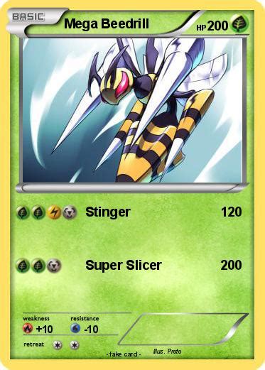 Pokémon Mega Beedrill 14 14 Stinger My Pokemon Card