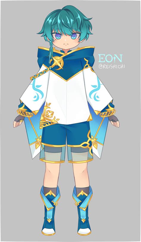 I Designed A Genshin Oc Because Why Not Genshinimpact