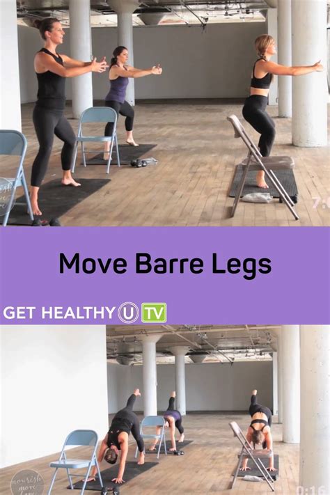 Barre Legs Workout For A Stronger Lower Body Ghutv Lower Body Muscles Legs Workout Workout