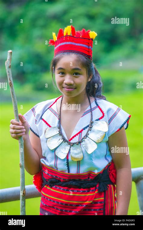 Woman From Ifugao Minority Near A Rice Terraces In Banaue The