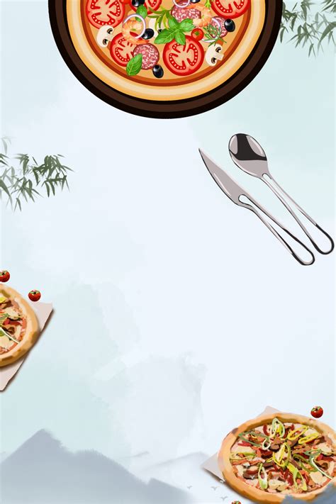 Pizza Food Background Material Pizza Background Material Free