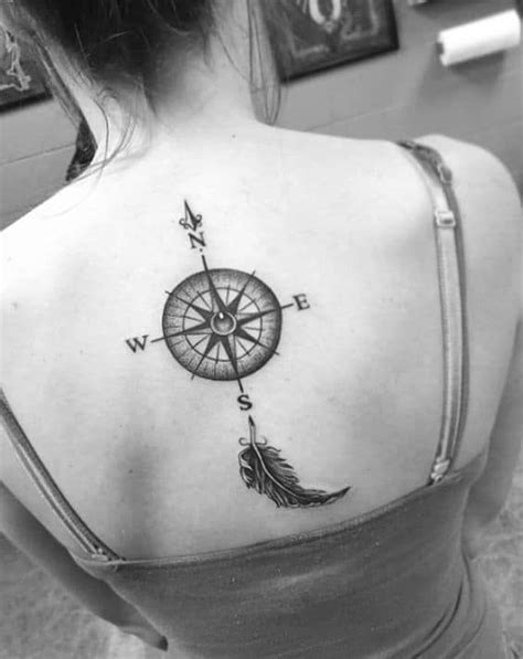 20 Compass Tattoo Ideas For Men And Women Inspirationfeed Compass