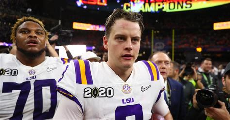 Former Lsu Qb Joe Burrow Explains Muscular Pic Of Him That Surfaced On Instagram