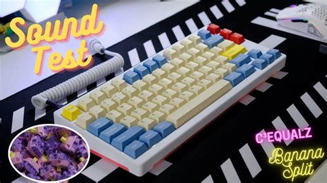 We did not find results for: C³Equalz x TKC Banana Split Switches Sound Test on Idobao ...