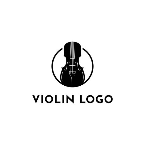 Violin Logo Design Idea With Circle 36194666 Vector Art At Vecteezy