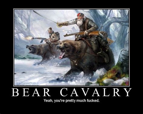 Attachmentphp 750×600 Pixels Bear Attack Cavalry Soviet Army