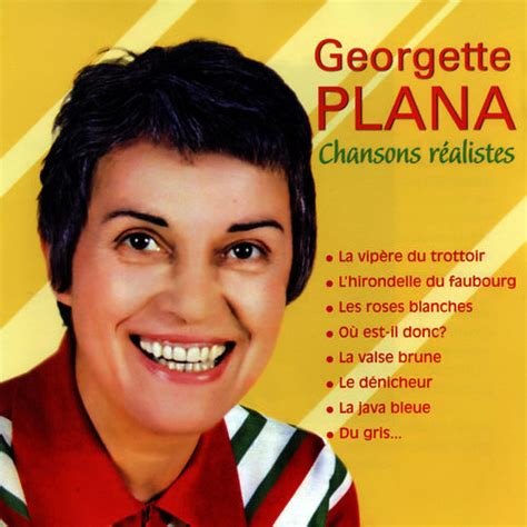 Georgette plana - La Java Bleue (Chansons Réalistes): lyrics and songs