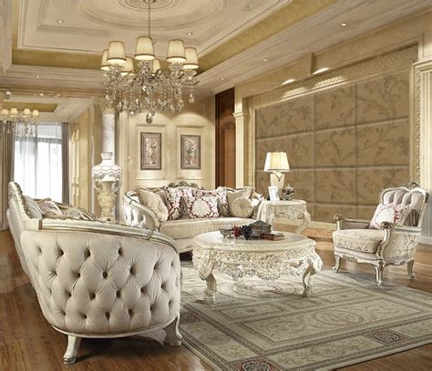 Homey Design Hd 7310 Mirabelle Formal Living Room Set Dallas Designer Furniture