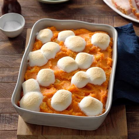 Pineapple Sweet Potato Casserole With Marshmallows Recipe How To Make It