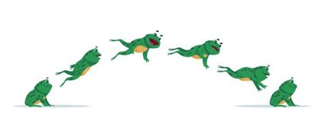 Animated Frog Cartoons Illustrations Royalty Free Vector Graphics