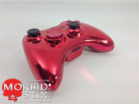 Morbidstix Custom Xbox 360 Controller Red Chrome 2 Morbidstix Gallery