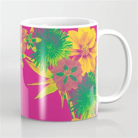 Floral Design Coffee Mug By MarionB Mugs Floral Design Floral