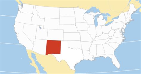 New Mexico Area Codes United States