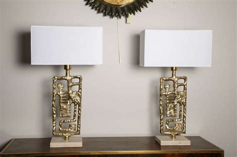 Pair Of Lamps By Angelo Brotto Edited By Esperia Italy Circa 1980