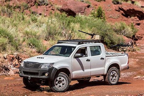 This Purpose Built Army Vehicle Is Made To Look Like A Toyota Hilux