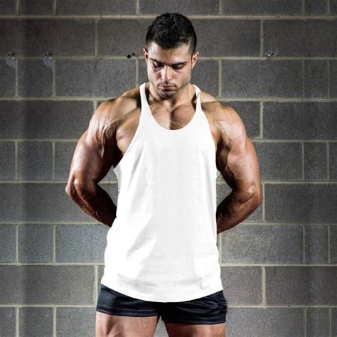 Brand Muscleguys Gyms Stringer Tank Top Fitness Men Musculation Vest
