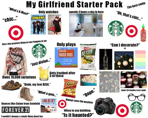 My Girlfriend Starter Pack Rstarterpacks Starter Packs Know