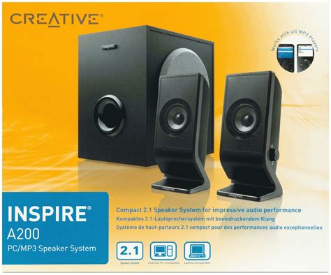 Creative A220 Computer Speakers Creative A220 21 Speakers Newegg