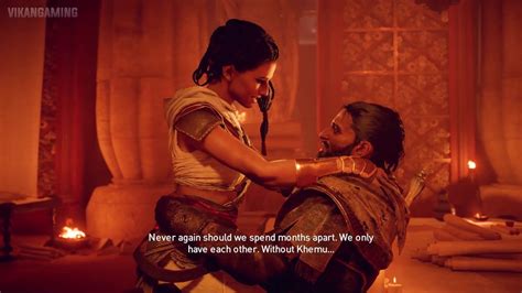 Assassin S Creed Origins Hot Kissing Romantic Scene AC Origins Kiss YouTube