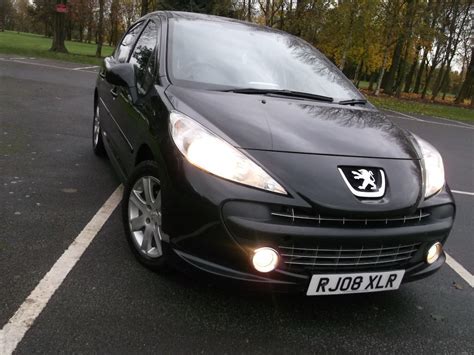 Peugeot 207 16 Hdi Turbo Diesel 110 Bhp Sport Black 5 Door Alloys Electric Everything Hpi Clear