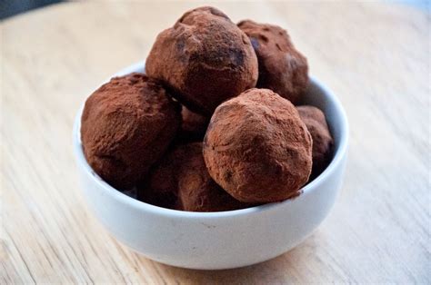 Cocoa Dusted Dark Chocolate Truffles Recipe Dark Chocolate Truffles