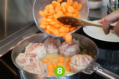 Paupiettes De Veau Petits Pois Et Carottes