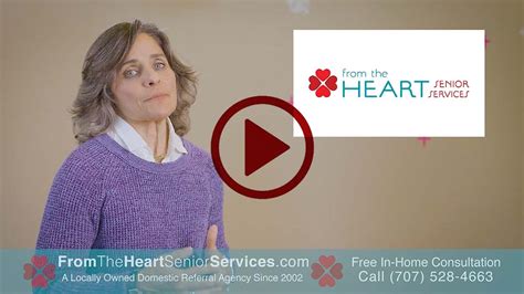 In Home Care Services For Seniors From The Heart Senior Services
