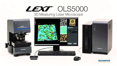 Olympus Lext Ols5000 3d Laser Measuring Microscope With 4k Scanning