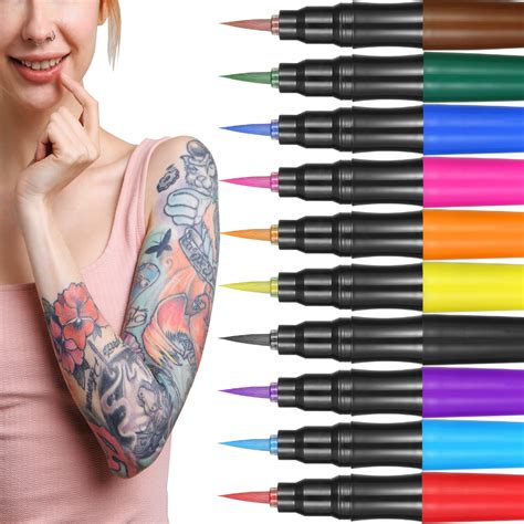 Buy Jimandgloria Temporary Tattoo Pens Fake Tattoos Kit Removable Tattoo