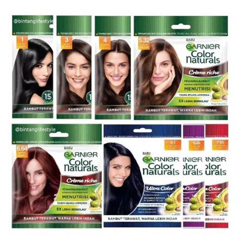 Jual Garnier Hair Color Naturals Sachet Shopee Indonesia