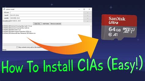 3ds How To Install Cias From Pc Best Installation Method Youtube