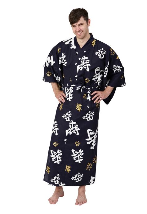 Kimono Robe For Men Japanese Yukata For Men Beautiful Robes