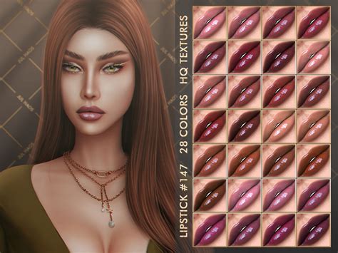 Lipstick 147 By Julhaos At Tsr Sims 4 Updates