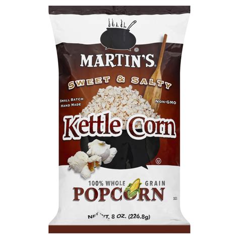 Save On Martins Kettle Corn Popcorn Sweet And Salt Order Online Delivery